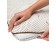 Oval pillow, size 60x40 cm