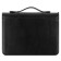 Business folder, artificial leather, 370 x 275 x 50 mm, with a metal press, with a pen, 6D52 "lux", black