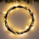 Garland "thread" 5 m dew, ip20, black thread, 50 LED, glow warm white, 2 modes, AAH3