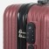 Small 20 suitcase, "Cartes factory", lightning department, code castle, 4 wheels, burgundy color