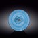 Deep plate Wilmax England Spiral, D = 24 cm, 200 ml, blue color