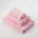 Trick Lovelife Fringe 30x60 light pink, 100% cotton, 360 g/m2