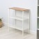 Toronto 23 rack, 67 × 30 × 81.5 cm, white color