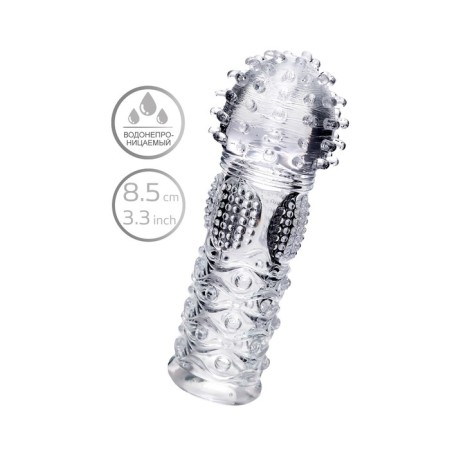 A-Toys Hicks, TPE finger nozzle, transparent 8.5 cm-8