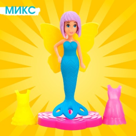 Fairy -tale doll "Emma" collapsible, with accessories, mix-8
