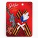 Georgievskaya tape, with a flower on Victory Day "May 9", 10.5 x 14 cm