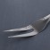 Fit for meat "Style", manual polishing, h = 35 cm, silver color