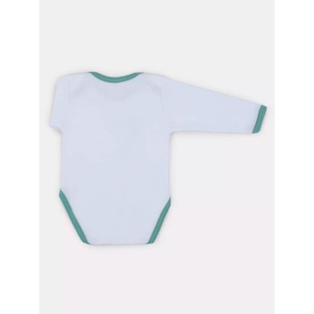Body baby with a long sleeve Rant Rainbow, height 56 ​​cm, green color-5