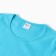 T-shirt female o-shaped neckline, blue color, size 48
