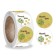 Stick Paper "Gratitude" d = 2.5 cm 500 pcs in a roll 3x6x6 cm