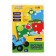 Developing toy "Fun Velcro", study colors, blue tractor