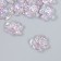 Busina Plastic for creativity "Flower. Stone ice" transparent-lilac 0.6x2.1x2.5 cm