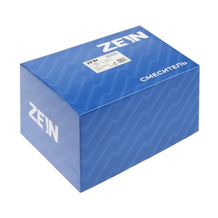 Bath mixer Zein Z3727, two -wound, pour 10 cm, watering can 3 modes, chrome-9