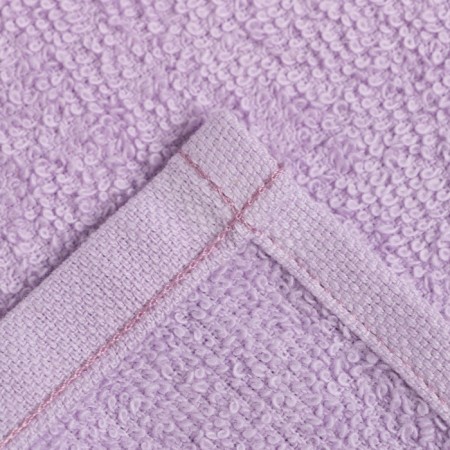 Tainted tange "Ethel" 30x30 cm, color light lilac, 100% cotton, 340 g/m2-3