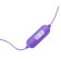 Vibroyatsa Oka-Khpoki, 2 pcs, 12 modes, PU, ​​ZU USB, 2.5 x 5.5 cm, purple