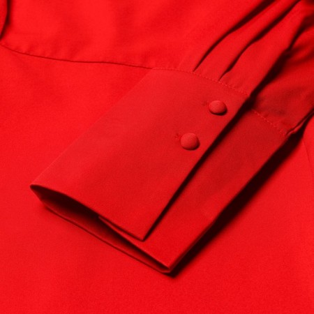 Women's dress Minaku: Silk pleasure color red, rr 46-10