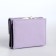 Women's wallet on the button, lilac color