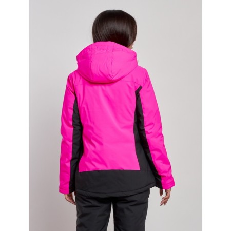 Ski jacket female, size 44, pink color-3