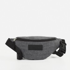 Board belt on a zipper, gray color