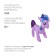 Inflatable toy "unicorn", 48 cm, color mix