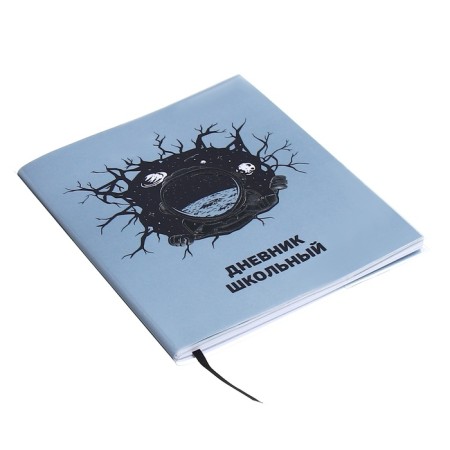 Universal Diary Grade 1-11, 48 sheets "Cosmonaut", a soft cover of PVC, embossing with foil, liesse, block offset-1