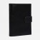 Male purse on the button, 3 in 1, for autocrains, for passport, for bills, black color