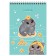 Notepad A5 60 sheets on the crest Meshu "Cat Book", plastic cover mix