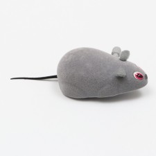 Clockwork mouse, 7 cm, packing 25 pcs, mix of flowers