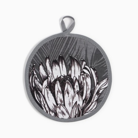 Ethel Truste "Palm Leaves" 17x17 cm, 100% cotton, 250 g/m2-1