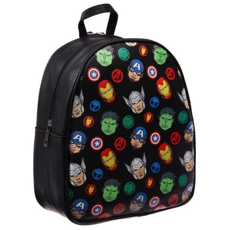 Open-leather backpack, 23 cm x 10 cm x 27 cm "Super-heroes", Avengers-2
