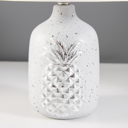 Board lamp "Pineapple" E14 40W gray silver 20x20x32cm Risalux-3