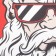 Happy Santa 70x146 cm towel towel, 100% cotton 160g/m2