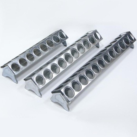 Chickens for chickens, 20 cells, tray, galvanized steel-1