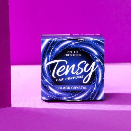 Tensy flavor jar in the cup holder, black ice TZ-107-3
