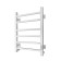 The electric heated towel "Sanprise" Quadro P6, 400x600 mm, universal, white