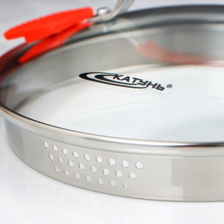 Aurora pan, 3 l, d = 20 cm, capsule, glass cover-3