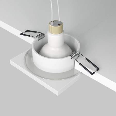 The built-in lamp Technical DL083-01-GU10-SQ-W, 1x50W, 8.4x8.4x2.9 cm, GU10, white color-7