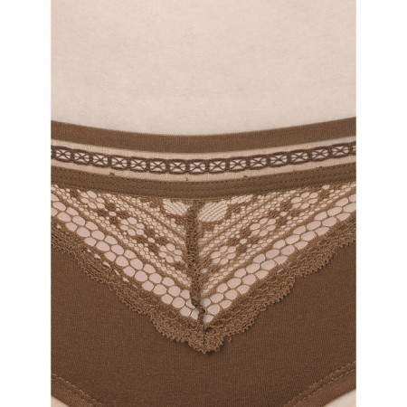 Female cowards, size 42, chocolate color-1