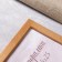 Photo frame pine С24 oak 25x25 cm (plastic screen)