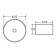 Grossman GR-3025BM sink, round, D = 405 mm, black matte
