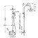 Zipponi shower system, with a mixer and hand watering can in the kit, color chromium