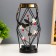 Nightlight "Flowers" LED from AAA batteries Black 16x16x25 cm Risalux