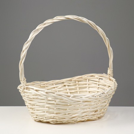 Wicker basket, 39x31x15/42 cm, vine