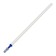 Gel rod 0.38 mm, for a handle with erased ink, blue ink (barcode on a piece)