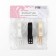 A set of fixers for straps, 10 mm, 15-25 cm, 3 pcs, black/white/beige color