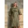 Women's dress, size 54, khaki color