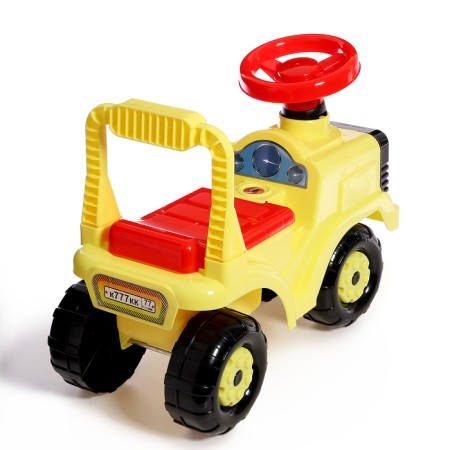 Tolokar-machine "Tractor", yellow color-6