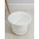 Pot with the Podon "Lausanne", 11 l, the color is white