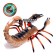 Scorpio radio -controlled, light effects, works on the battery