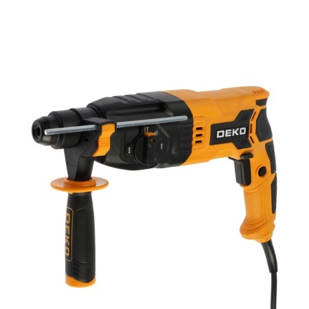 DEKO DKH perforator, 850 W, SDS+, 4850 beats/min, 3 J, case, 5 drill sets